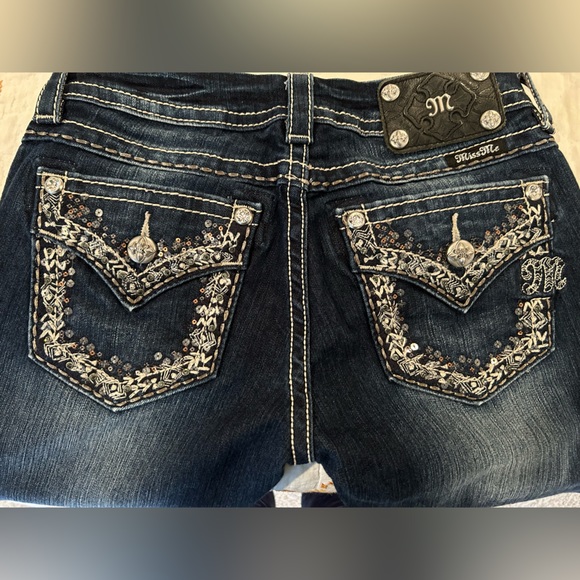 MissMe Signature Rise Boot Cut Jean - Picture 4 of 4